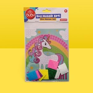 Bu-Bu Eva Mozaik Seti Unicorn