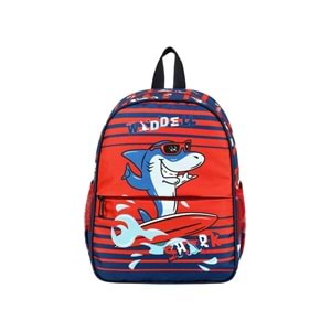 Waddell Köpek Balığı Desenli Anaokulu Sırt Çantası 24114