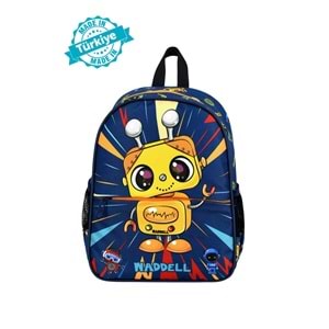 Waddell Robot Desenli Anaokulu Sırt Çantası 24111