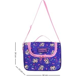 Waddell Kedi Desenli Termal Beslenme Çantası 1018