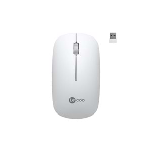 Lenova Lecoo Kablosuz Mouse Sessiz Usb Beyaz WS214