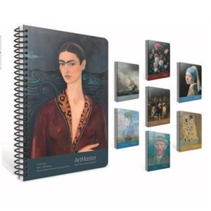 Gıpta Art Master Karton Kpk. Spiralli A6 Çizgisiz Defter 80 Yp.