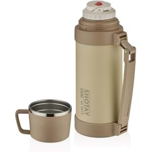 Shotay Nature Çelik Termos Matara 1200 ml. ST-8235 (4 Asorti)