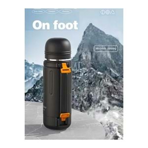 Shotay Durable Çelik Termos Matara 1500 ml. ST-8256 (3 Asorti)