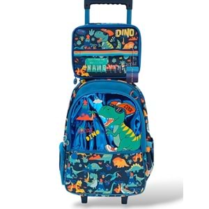 Dream Vest Orman Dinazoru Çek-Çek Ve Beslenme Çantası Seti (VST-SET0005)