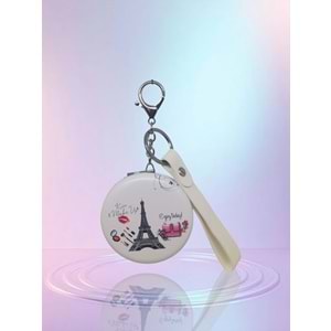 Gıpta Yuvarlak Ayna Anahtarlıklı City K9902