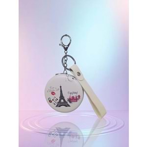 Gıpta Yuvarlak Ayna Anahtarlıklı City K9902