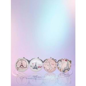 Gıpta Yuvarlak Ayna Anahtarlıklı City K9902