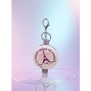 Gıpta Yuvarlak Ayna Anahtarlıklı City K9902