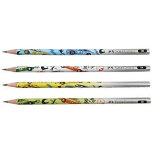 Faber-Castell Arabalar Kurşun Kalem 2B