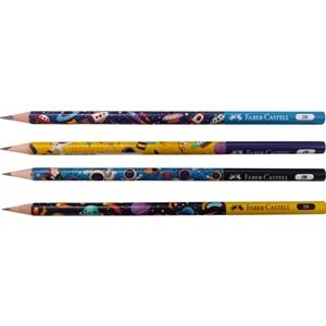 Faber-Castell Uzay Macerası Kurşun Kalem 2B