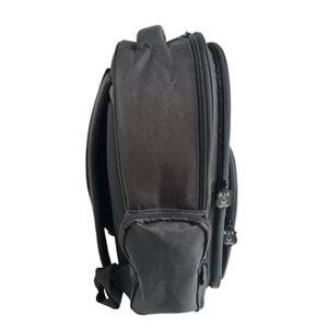 Me Çanta Beşiktaş İnce Çubuk Desenli Suni Deri Okul Çantası 25352