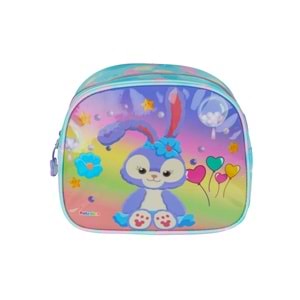 Relaxion Kabartmalı Tavşan Figürlü İlkokul Çantası Beslenme+Kalemlik 1370