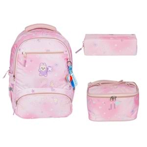 Relaxion Kız İlkokul Çantası Beslenme+Kalemlik 1385