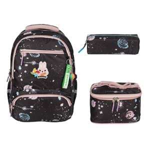 Relaxion Kız İlkokul Çantası Beslenme+Kalemlik 1385