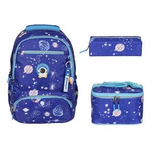 Relaxion Erkek İlkokul Çantası Beslenme+Kalemlik 1385