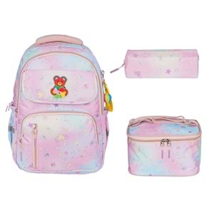 Relaxion Kız İlkokul Çantası Beslenme+Kalemlik 1390