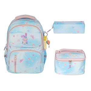 Relaxion Kız İlkokul Çantası Beslenme+Kalemlik 1390