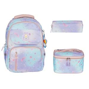 Relaxion Kız İlkokul Çantası Beslenme+Kalemlik 1390