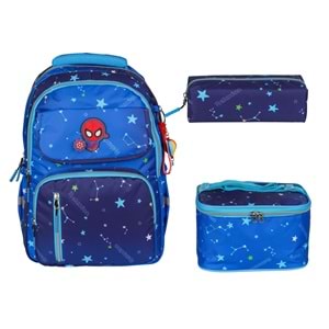 Relaxion Erkek İlkokul Çantası Beslenme+Kalemlik 1390