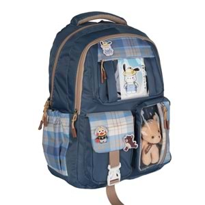 Relaxion Kore Tarzı İlkokul Çantası Beslenme+Kalemlik 1395