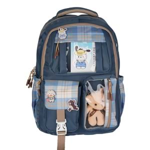 Relaxion Kore Tarzı İlkokul Çantası Beslenme+Kalemlik 1395