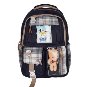 Relaxion Kore Tarzı İlkokul Çantası Beslenme+Kalemlik 1395