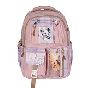 Relaxion Kore Tarzı İlkokul Çantası Beslenme+Kalemlik 1395