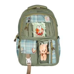 Relaxion Kore Tarzı İlkokul Çantası Beslenme+Kalemlik 1395