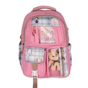 Relaxion Kore Tarzı İlkokul Çantası Beslenme+Kalemlik 1395