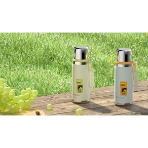 Shotay Premium Çelik Termos Matara 750 ml. ST-8161 (ASORTİ)