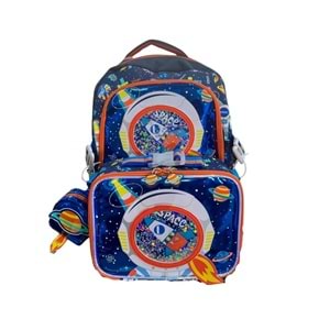 Dream Vest Uzay 3 Lü Çanta Seti (SET0015)