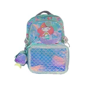 Dream Vest Deniz Kızı 3 Lü Çanta Seti (SET0012)