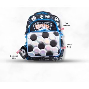 Dream Vest Futbol 3 Lü Çanta Seti (SET0014)