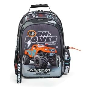 Chimola Power Black Okul Çantası 16