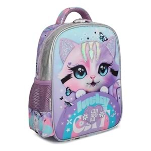 Chimola Sevimli Kedi Anaokulu Çantası 12