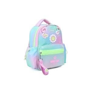 Chimola Rainbow Light Blue Anaokulu Çantası 12