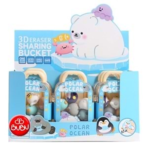 Bu-Bu 3D Silgi Okyanus Bavulu BUBU-SLG010