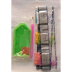 Bu-Bu Taşlı Boyama Sticker BUBU-AC0019