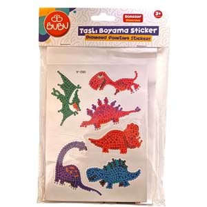 Bu-Bu Taşlı Boyama Sticker BUBU-AC0018