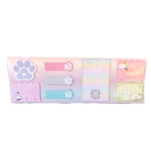 Gıpta Desenli Yapışkanlı Not Kağıdı K0121