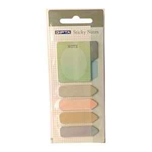 Gıpta Desenli Yapışkanlo Not Kağıdı K0116