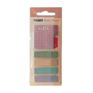 Gıpta Desenli Yapışkanlo Not Kağıdı K0116