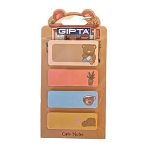 Gıpta Coffe Yapışkanlı Not Kağıdı Seti K0134