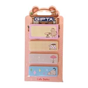 Gıpta Coffe Yapışkanlı Not Kağıdı Seti K0134