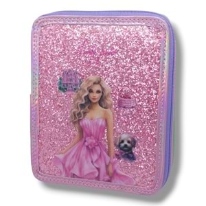 Bear&Deer Parıltılı Prenses 3 Gözlü Kalem Kutusu BD-KCS218