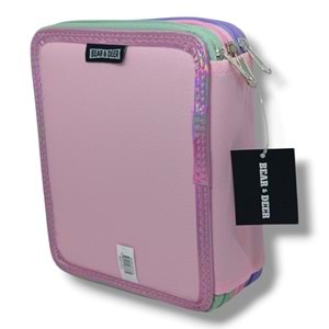 Bear&Deer Parıltılı Prenses 3 Gözlü Kalem Kutusu BD-KCS218