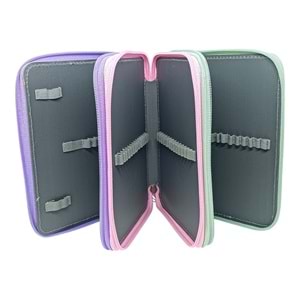 Bear&Deer Parıltılı Prenses 3 Gözlü Kalem Kutusu BD-KCS218