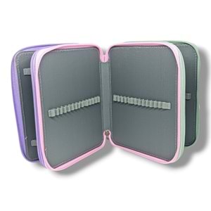 Bear&Deer Parıltılı Prenses 3 Gözlü Kalem Kutusu BD-KCS218