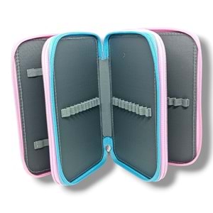 Bear&Deer Parıltılı Bunny Girl 3 Gözlü Kalem Kutusu BD-KCS223